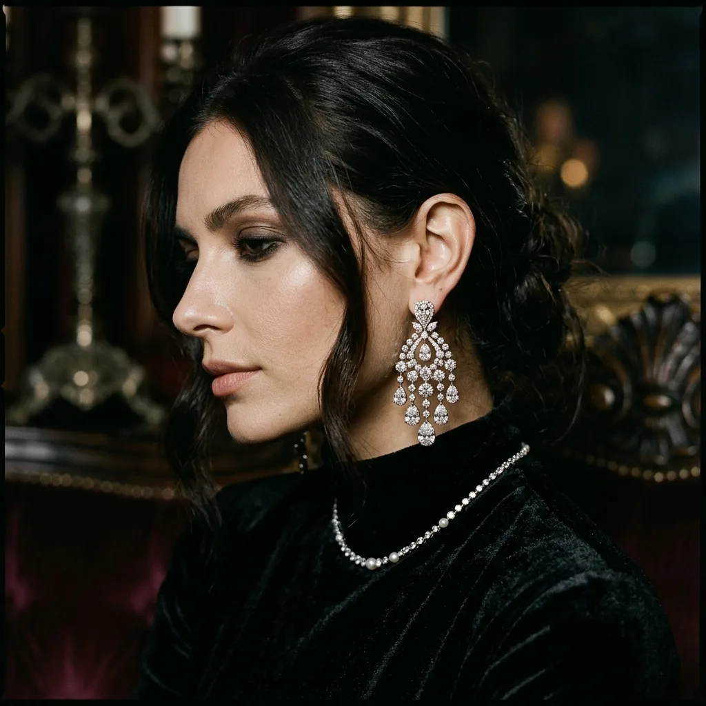 Earrings details